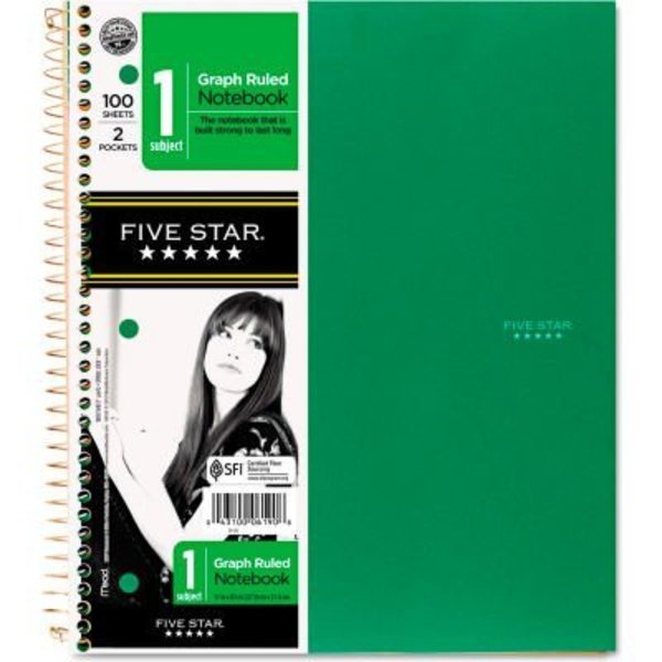 Mead Products Five Star® Wirebound Notebooks 06190, 8-1/2" x 11", 100 Sheets/Pad, 1 Pad/Pack 6190